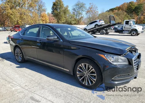2017 Genesis G80 Base from USA, damaged, VIN KMHGN4JE2HU170376